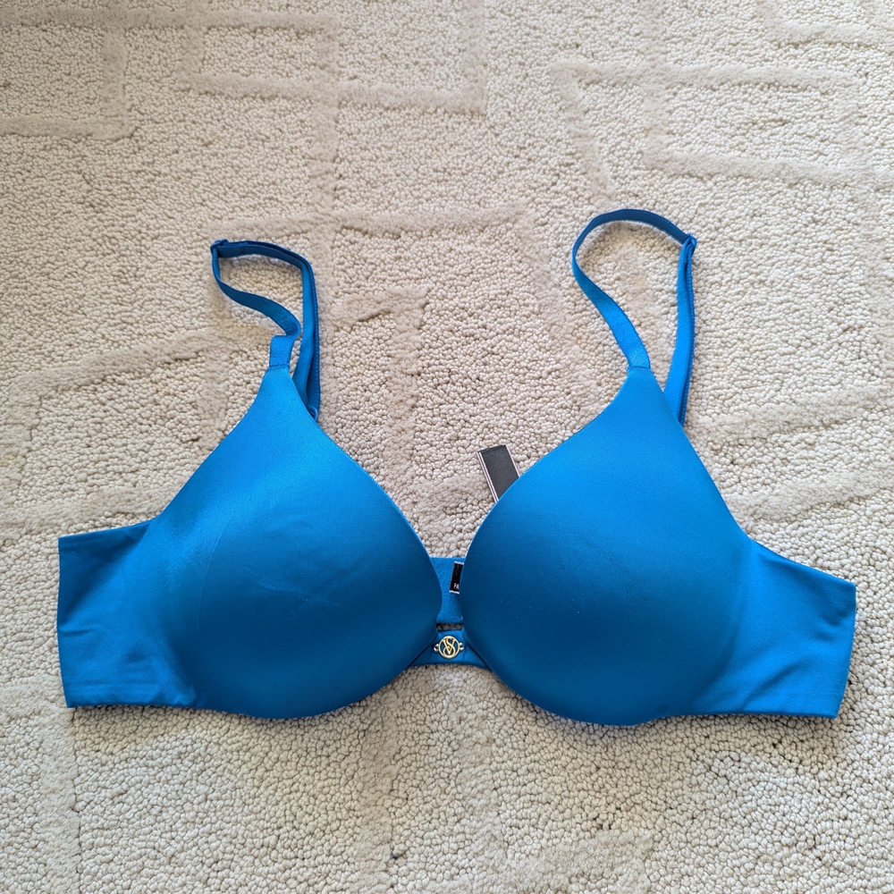 Blue Push Up Victoria's Secret Bra